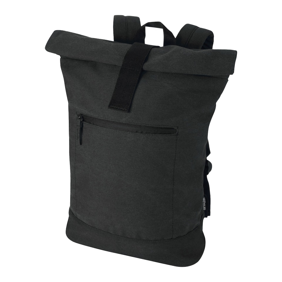 image 1 of Floso Zaino Canvas 16L Backpack | Black | Black | One Size | 1