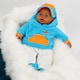 image 3 of BiBi Doll 18" Leo Ethnic Baby Doll Boy With Sounds & Toy Dummy