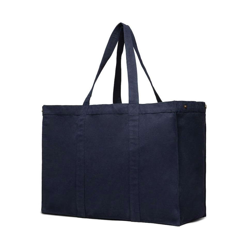 image 1 of Vinga Hilo Aware Maxi Canvas Recycled 32L Tote Bag - Navy - One Size Blue