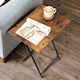 image 8 of Set of 2 Folding Tables Brown