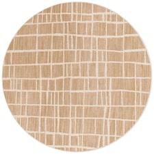 Ted Baker Indoor Outdoor Crouch Round Abstract Rug