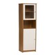 image 1 of Vida 2 Door Oak Effect Floor Standing Cabinet Brown