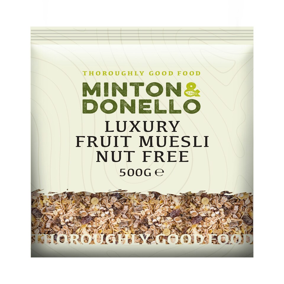 image 1 of Minton & Donello Luxury Fruit Muesli Nut Free 6 x 500g | Multi