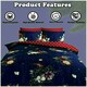 image 5 of Eden Floral Printed Duvet Cover Set Reversible Polycotton Beddings Multi | Double