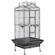 image 1 of Yaheetech 160 cm Tall Open Playtop Extra Large Bird Cage Black