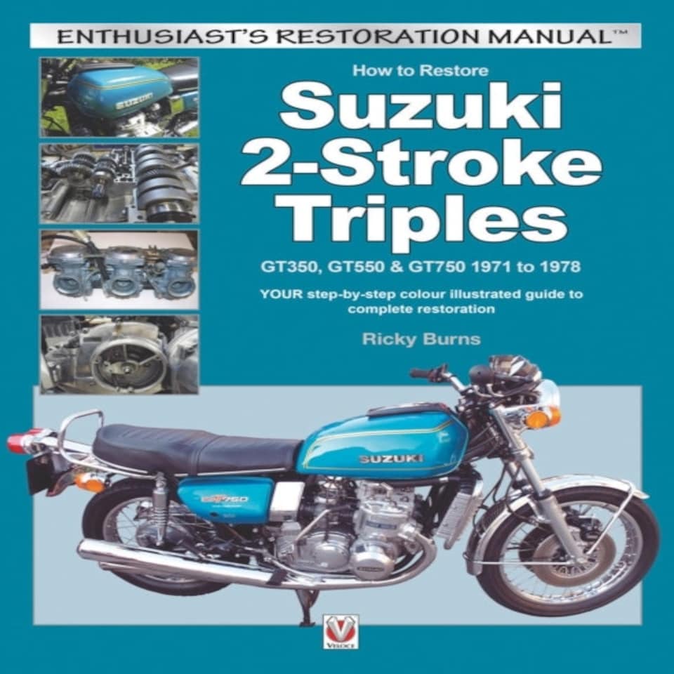 How To Restore Suzuki 2-stroke Triples Gt350 Gt550 & Gt750 1971 To 1978