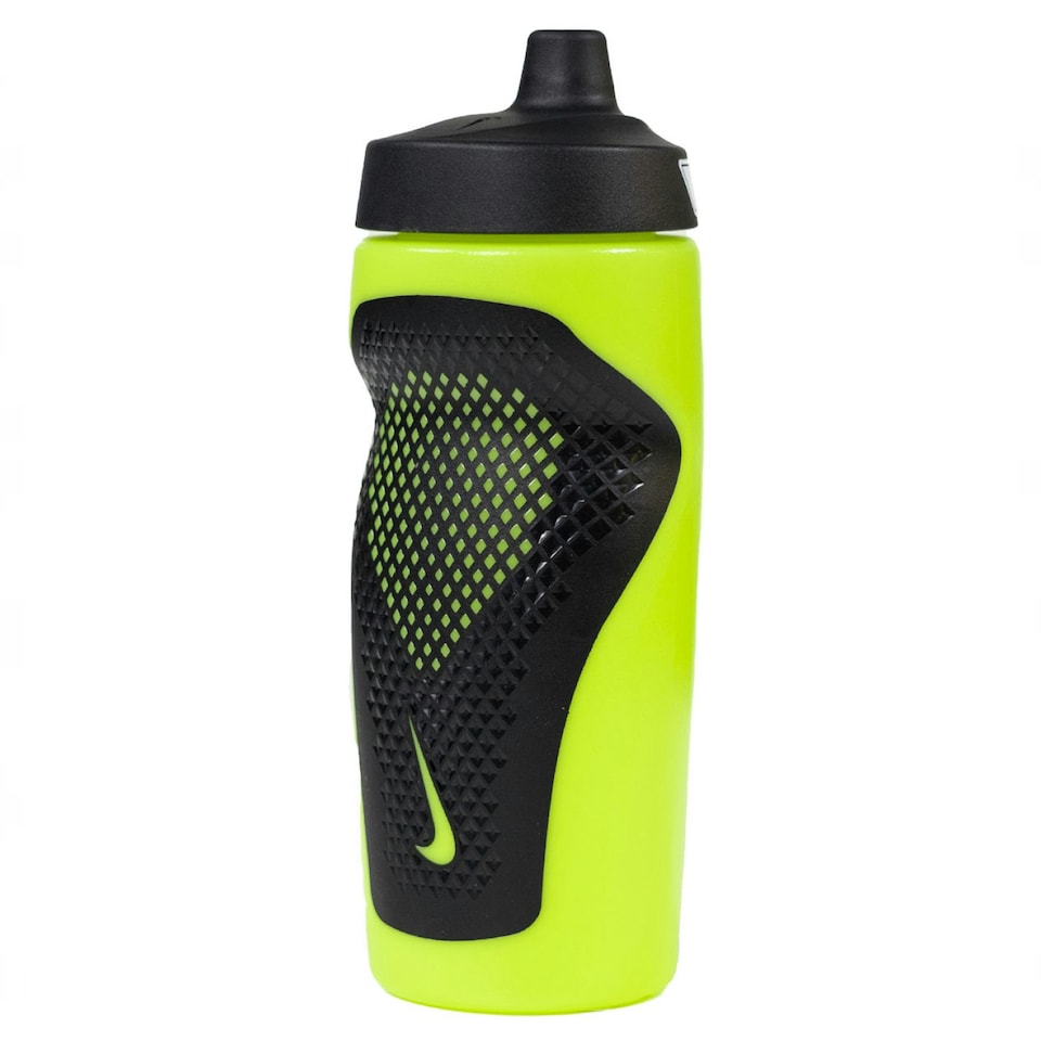 image 1 of Nike Refuel Gripped Water Bottle - Volt/Black - One Size Green | One Size