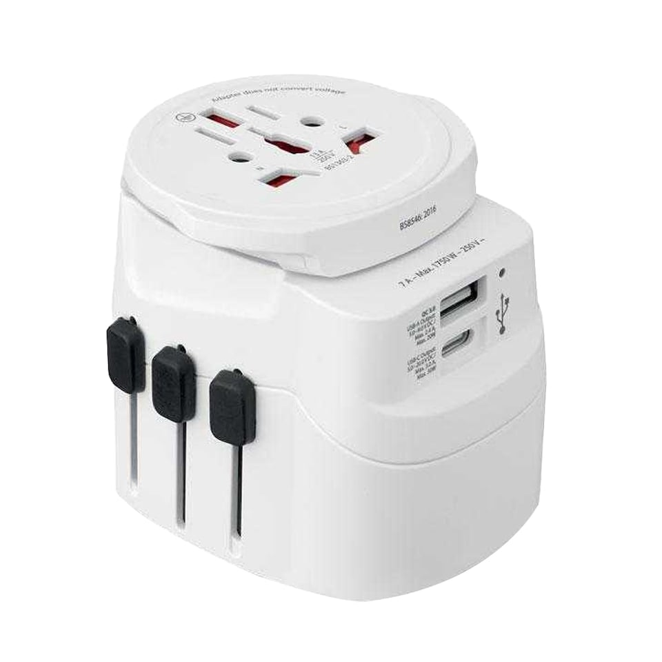 image 1 of MidOcean Travel Adapter | White | White | 1