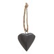 image 4 of Hill Interiors Wooden Heart Hanging Ornament (Pack of 90) - Brown/Black - One Size