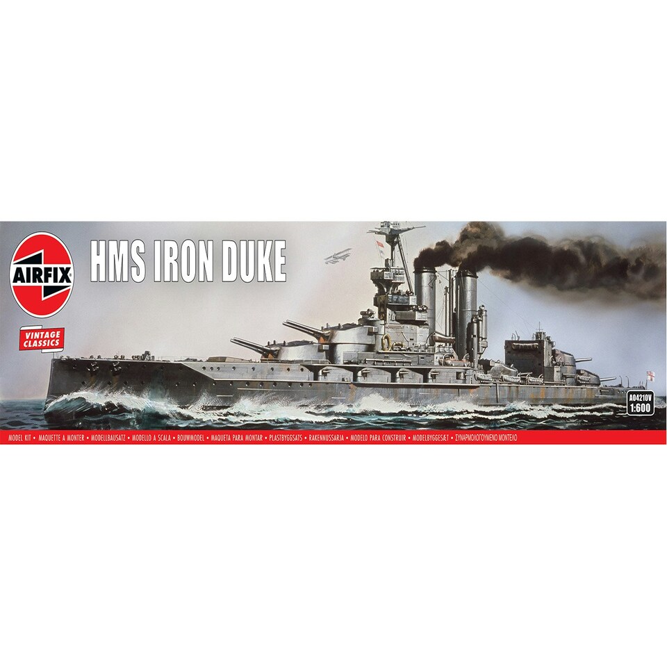 Airfix Vintage Classics HMS Iron Duke (1:600 Scale)