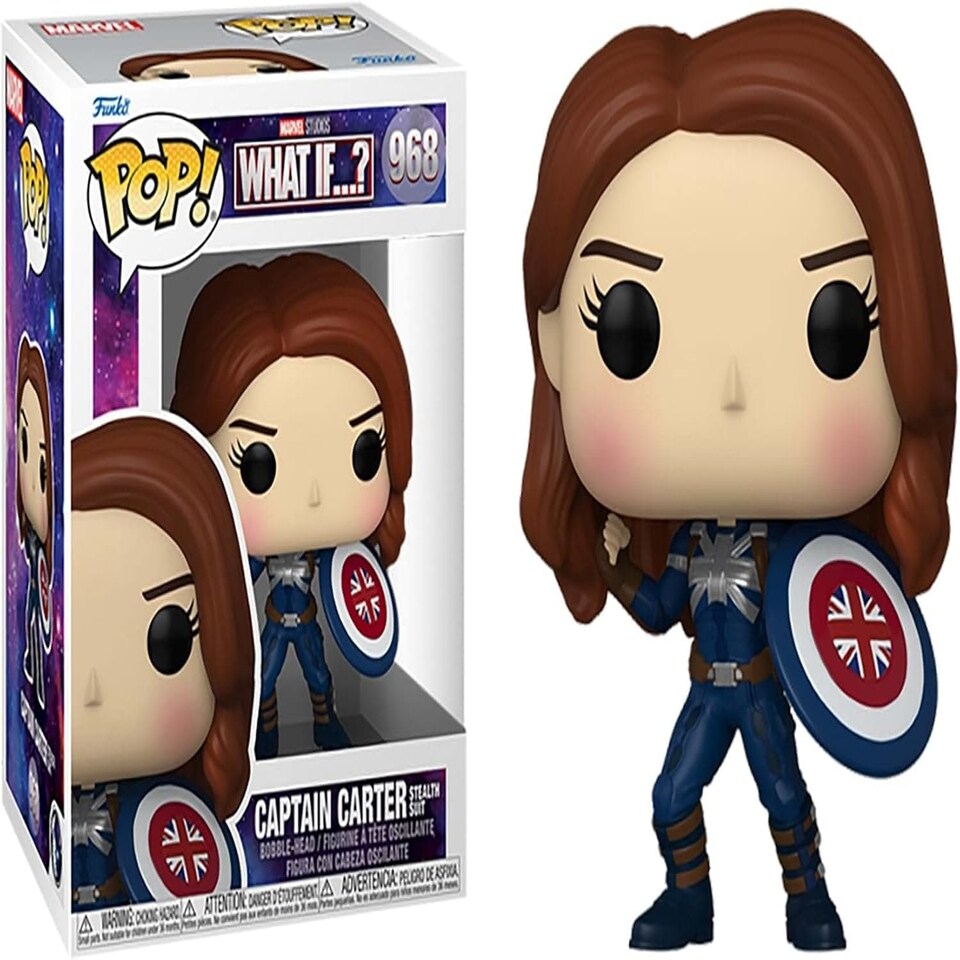 image 1 of Funko - Marvel What If Captain Carter Posen POP! Vinyl (Special Edition) Figure
