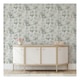 image 2 of Arthouse Keeka Floral Wallpaper - Blue/Cream - 10m x 0.5m Blue