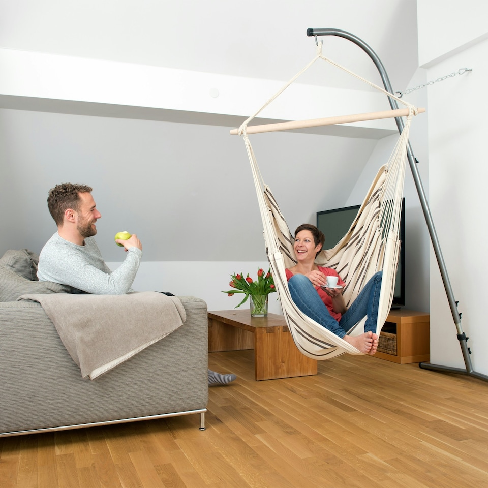 image 1 of Brasil Cappuccino Hammock Chair Multi | Cappuccino 