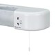 image 3 of Set of 2 White - Chrome Bathroom Shaver Lights White | White