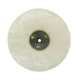 image 1 of G Loose Unstitched Floppy Final Polishing Mop 8" x 1.5" 3 section 3rd Stage
