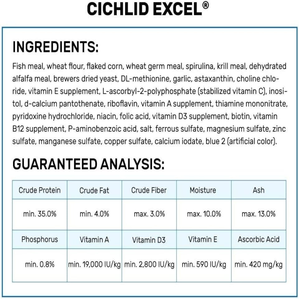 image 1 of Hikari 8.8-Ounce Cichlid Excel Floating Pellets for Pets, Mini