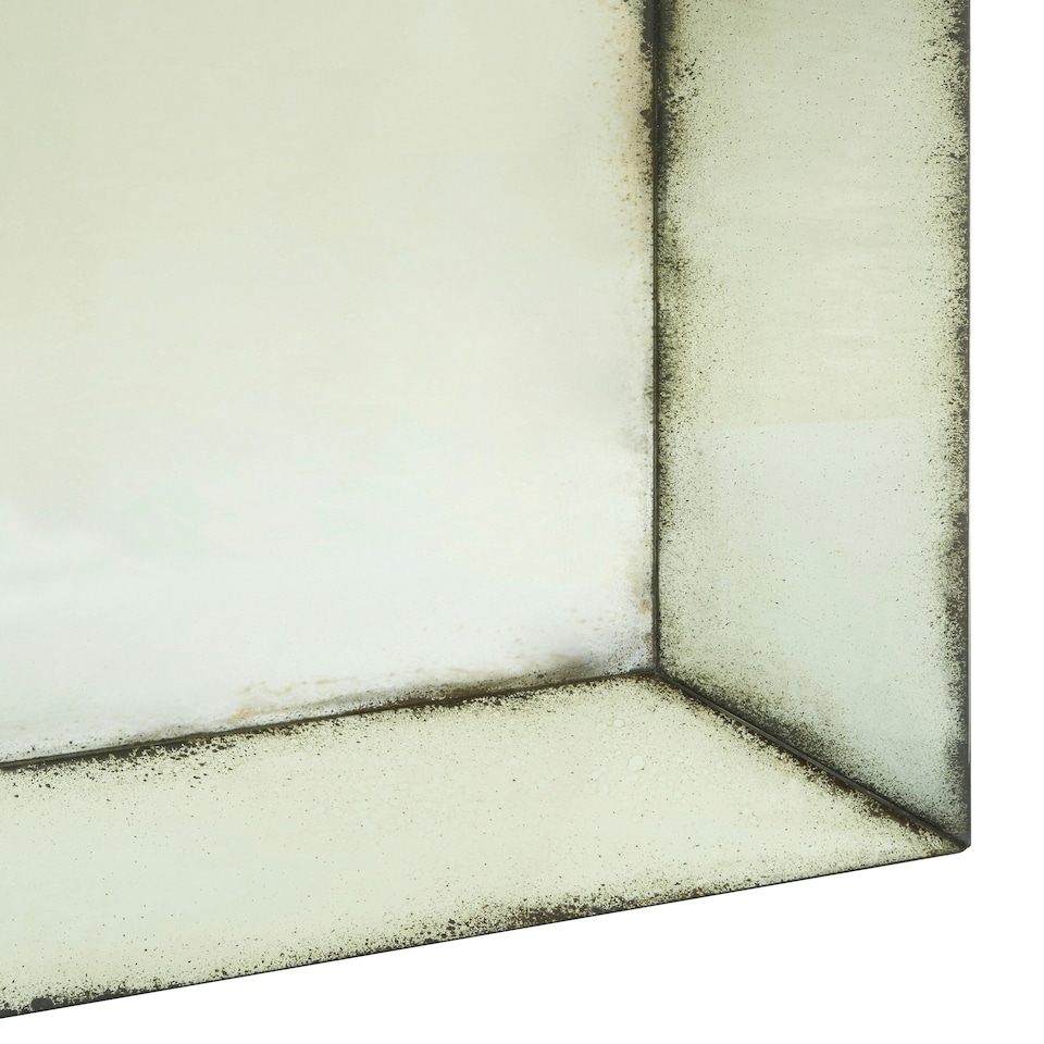 image 1 of Interiors by Premier Large Bevelled Wall Mirror Green