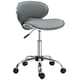 image 6 of HOMCOM Office Chair Beauty Salon Rolling Technician Stool Chair Grey