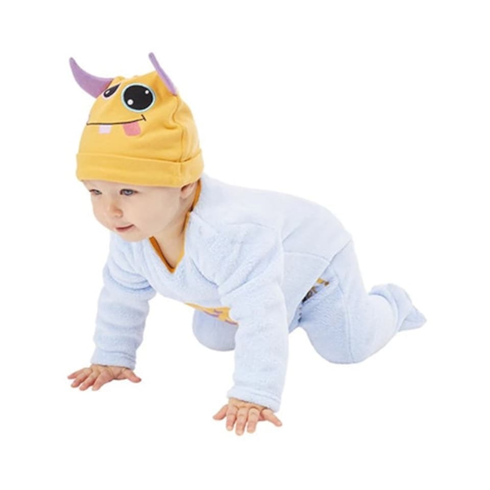 image 1 of Little Monster Blue Fancy Dress Costume Unisex Baby - 6-9 Months