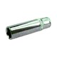 image 2 of 3/8" Deep SAE Socket 1/4" Drive 48mm Length 6 Point Chrome Vanadium Steel