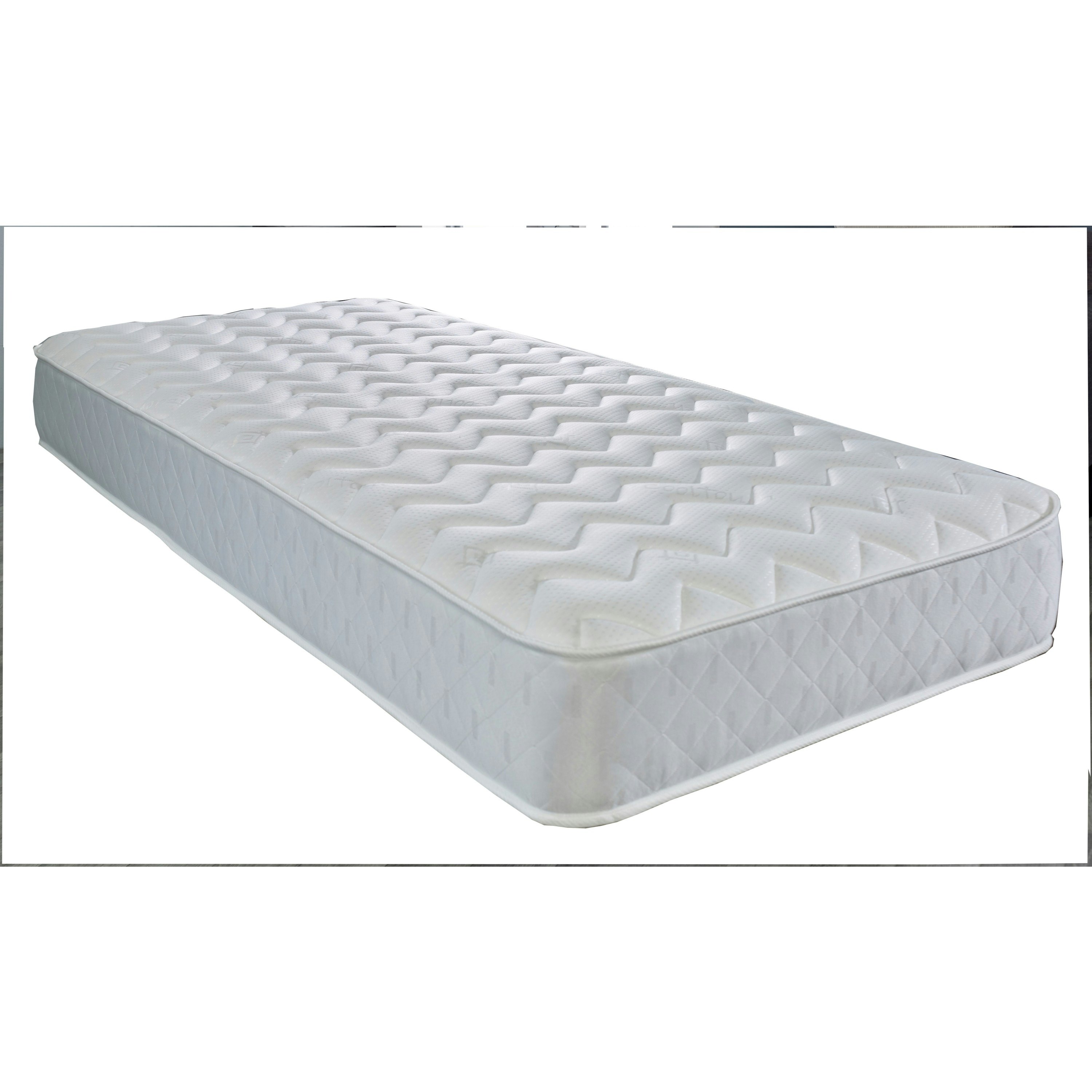 Astral Grey Hybrid Mattress - 19cm Deep, Soft Feel | Grey | Small Double