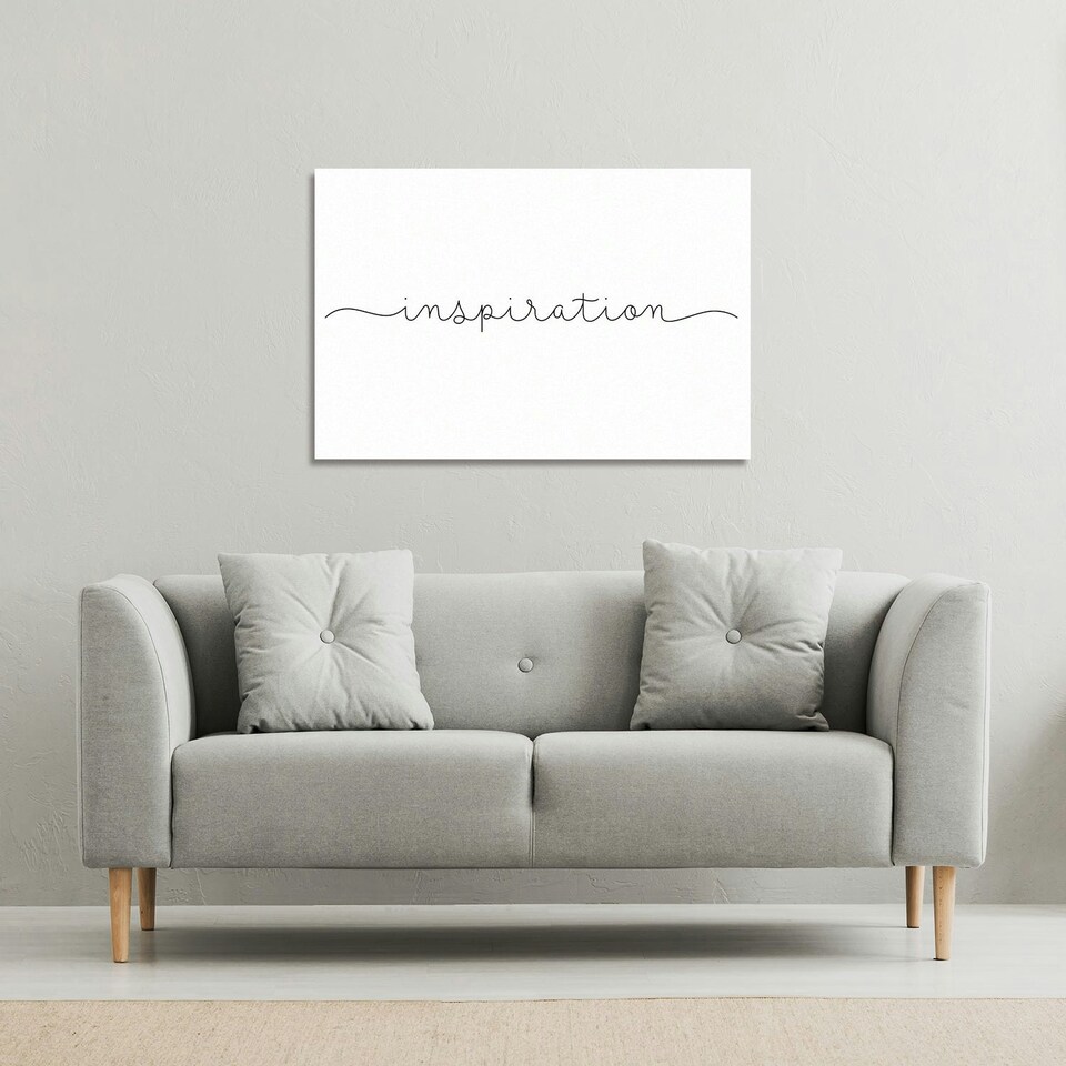 image 1 of Text Inspiration (Canvas Print) 127 x 101 x 4cm