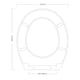 image 4 of Showerdrape Oxford Antique Pine Wooden Toilet Seat | Multi | 1