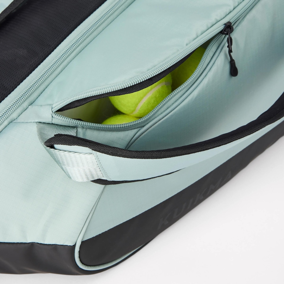 image 1 of Decathlon Insulated 9-Racket Tennis Bag L Pro - Green/Black