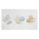 image 1 of Blush, blue, white, beige watercolor illustration & elements (Kitchen Towel)