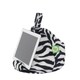image 1 of Bean Lazy Furry Zebra Tablet eReader and Book Mini Bean Bag