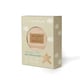 image 5 of Clair de Lune Star Fleece Wrap Blanket 6-12 Months - Oatmeal