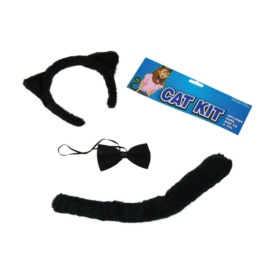 Bristol Novelty Cat Set - Black - One Size Black | One Size