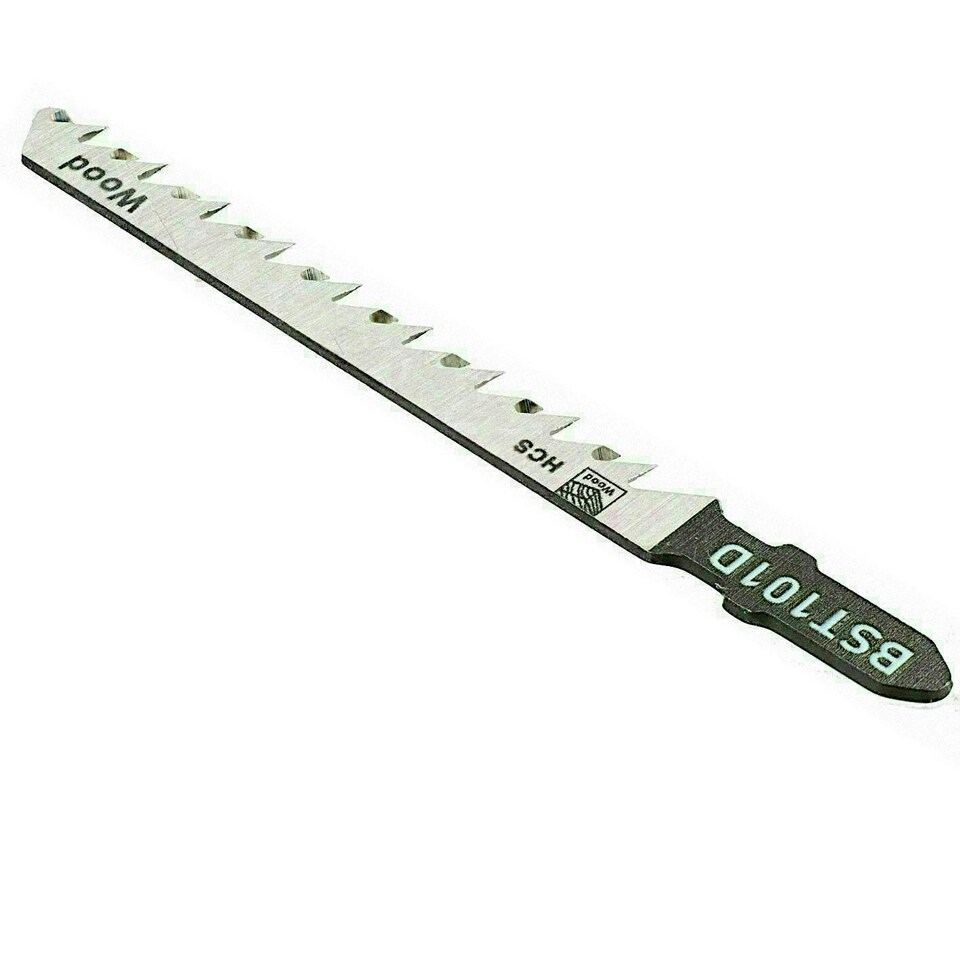 image 1 of Jigsaw Blades 6 TPI with T Shank Cutting Wood Plastics Less Than 50mm 50pk