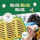 image 5 of Ecoegg Dryer Egg | Reduces Drying Time | Tumble Dryer Balls replacement | Softens Clothes | Hypoallergenic | Fragrance Free | 2 Eggs