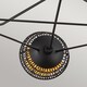 image 4 of Alora Mood Perth Pendant Ceiling Light Contemporary Matt Black 3x E14