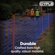 image 5 of Heavy Duty Blue Safety Barrier Mesh Fencing 1mtr x 50mtr | Blue | 1