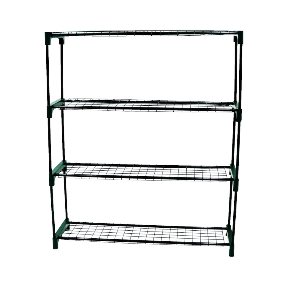 image 1 of Oypla Flower Staging Display Greenhouse Racking Shelving