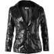 image 4 of Womens sequin jacket | Black | black | 1