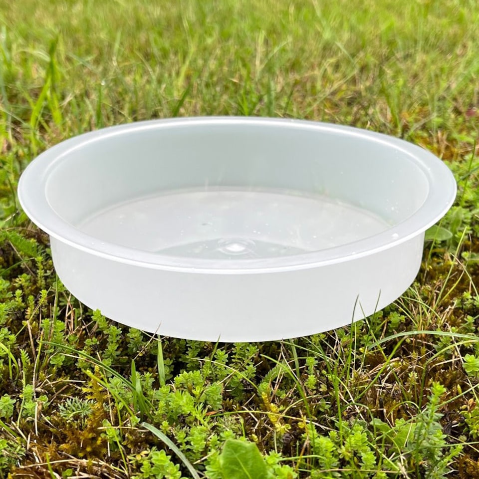 image 1 of Bird Bath Water Dish for Metal Bird Feeding Stations (Set of 2)