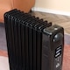 image 9 of HOMCOM 2000W Digital Oil Filled Radiator, 9 Fin, Portable Electric Heater with LED Display, 24-Hour Timer, 3 Heat Settings, Safety Cut-Off and Remote Control, Black