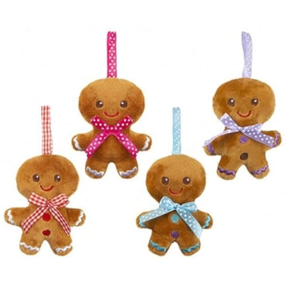 Assorted Mini Christmas Gingerbread Plush