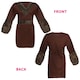 image 5 of Viking Warrior Costume | Brown | XL