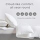 image 6 of Homescapes Super Microfibre 10.5 Tog Duvet, Double