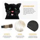 image 2 of Teenage Witch Costume | Black | 2XL