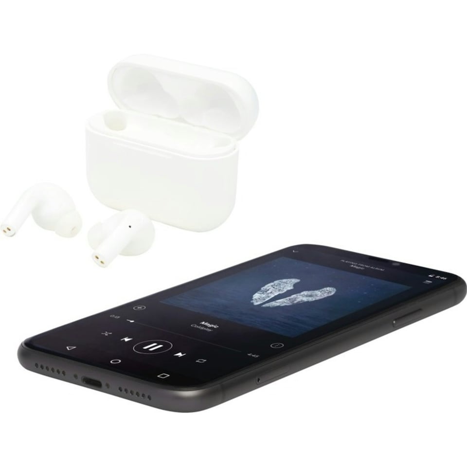 image 1 of Avenue Braavos True Wireless Headphones - White - One Size