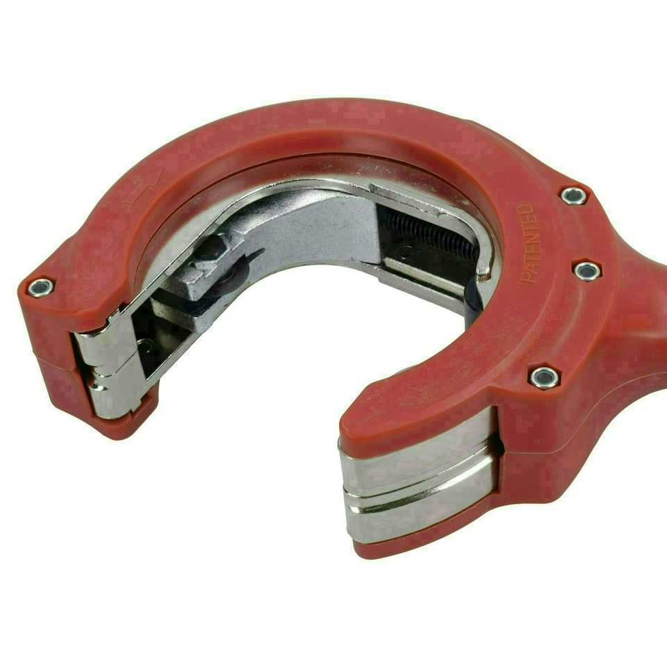 image 1 of Adjustable Ratchet Action Copper Inox Tube Pipe Cutter One Handed 35 - 67mm