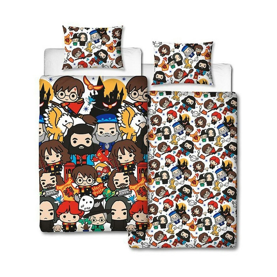 Harry Potter Charm Duvet Cover Set - Multicoloured - Single Multi | Single