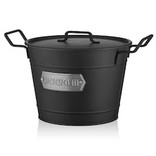 Black Detergent Storage Bin