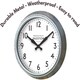 image 7 of Marco Paul 26cm Traditional Silver Clock Silver