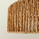 image 4 of ValueLights Elcano Woven Rope Lamp Shade and LED Bulb Brown
